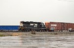 NS GP38-2 Locomotive in the yard